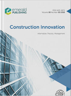 Construction Innovation journal cover