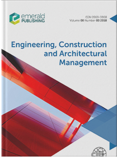 Engineering, Construction and Architectural Management journal cover